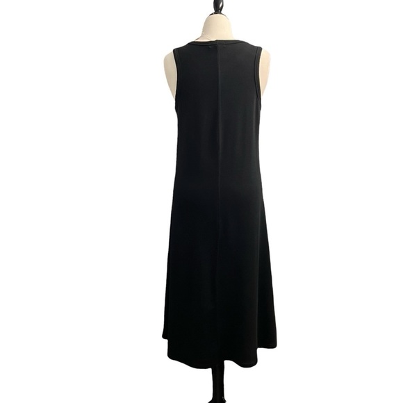 THYME & HONEY (NWT) A-LINE DRESS SIZE MEDIUM IN BLACK - Picture 5 of 8
